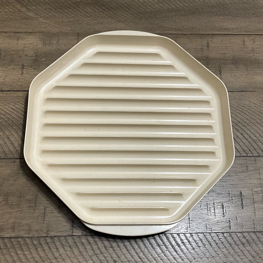 Anchor Hocking   Microwave Cooking Bacon Roast Tray Rack Pan PM 499 TI